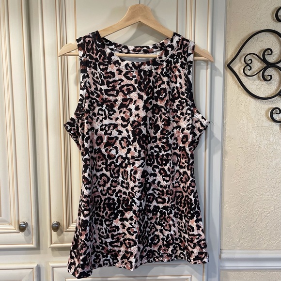Leopard Tank • NEW • Amazon Haul • Sz L - Picture 2 of 7